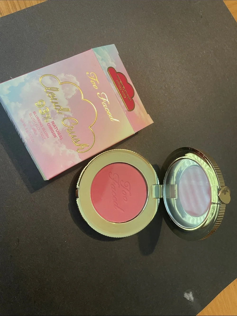 Too Faced Cloud Crush Blurring Blush - Hot Pink Compact